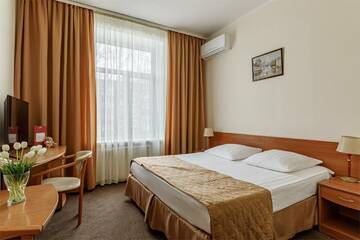 Двухместный номер с 1 кроватью в Гостинице Максима Ирбис